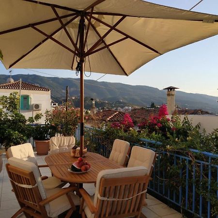 Aquarella-Stylish Veranda Apartment In Centre Of Poros Town Eksteriør bilde