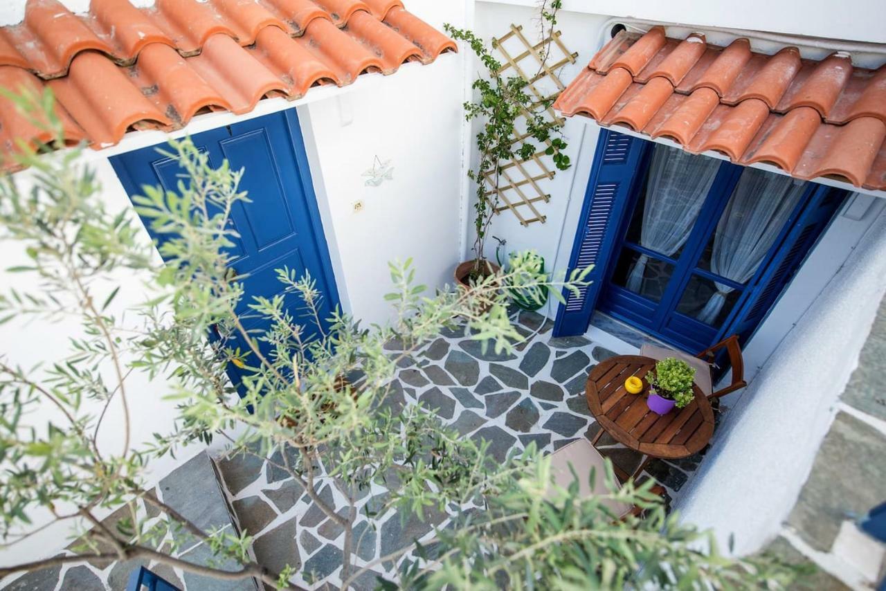 Aquarella-Stylish Veranda Apartment In Centre Of Poros Town Eksteriør bilde