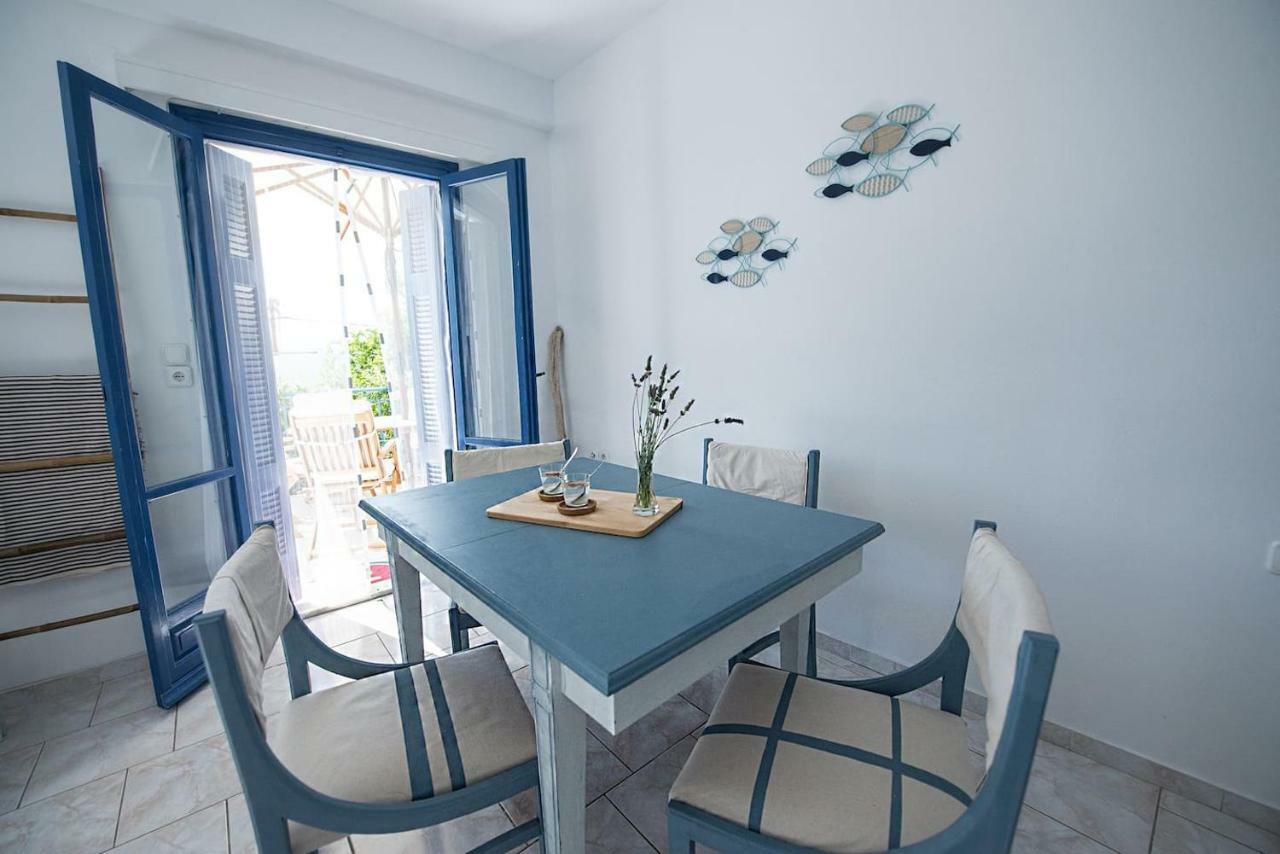 Aquarella-Stylish Veranda Apartment In Centre Of Poros Town Eksteriør bilde