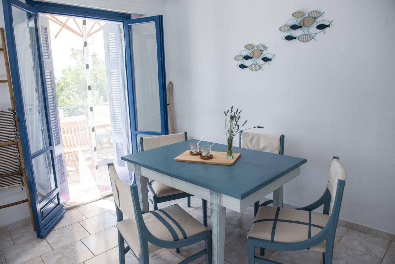 Aquarella-Stylish Veranda Apartment In Centre Of Poros Town Eksteriør bilde